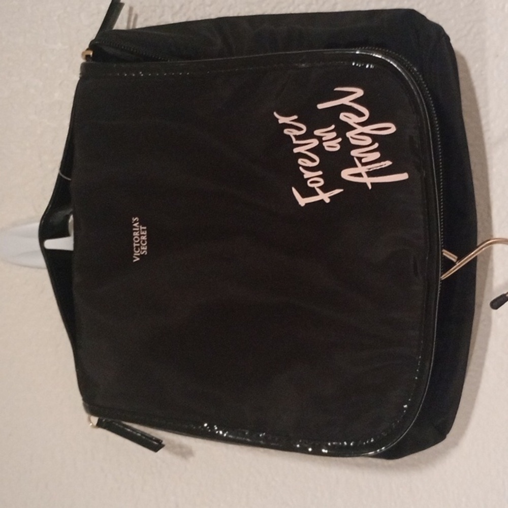 Victoria Secret Forever An Angel Black Expandable Travel Bag 3 pc